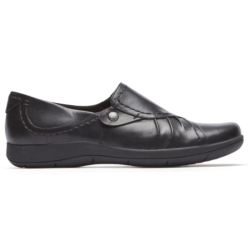 Rockport Singapore Womens Flats - Daisey Monk Black - SW7846539